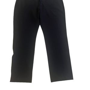 FootJoy Men's Golf Pants Black 36x30 Polyester Spandex Dress Jersey Stretch